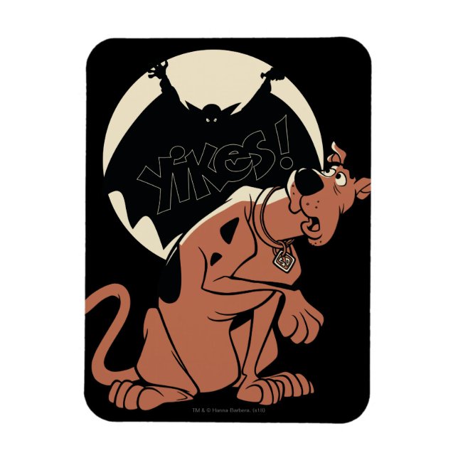 Scooby-Doo "Yikes"! Vampire Shadow Magnet (Vertikal)