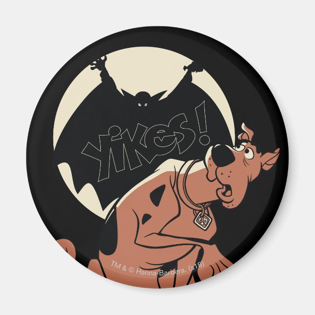 Scooby-Doo "Yikes"! Vampire Shadow Magnet (Framsidan)