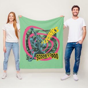 Scooby-Doo Zoinks Punk Guitar Graphic Fleecefilt