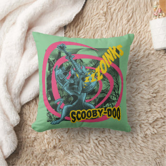 Scooby-Doo Zoinks Punk Guitar Graphic Kudde