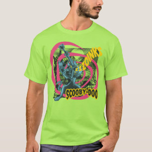 Scooby-Doo Zoinks Punk Guitar Graphic T Shirt