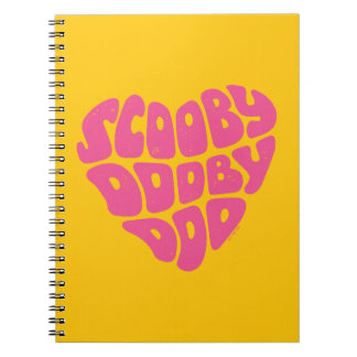 Scooby Dooby Doo Heart Anteckningsbok