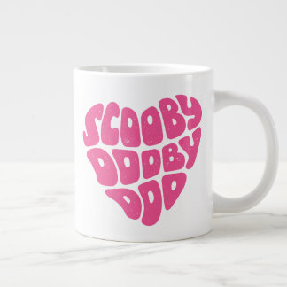 Scooby Dooby Doo Heart Jumbo Mugg