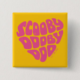 Scooby Dooby Doo Heart Knapp