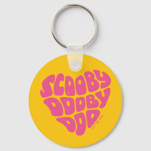 Scooby Dooby Doo Heart Nyckelring