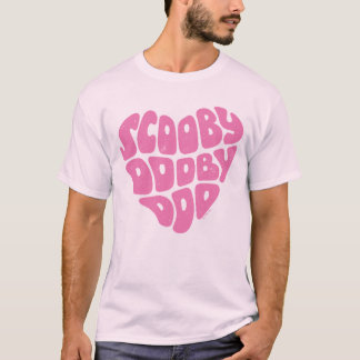 Scooby Dooby Doo Heart T Shirt