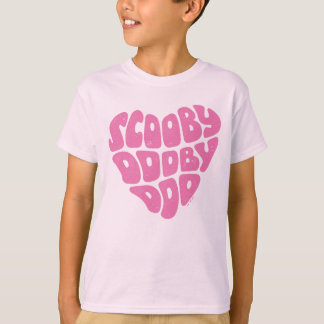 Scooby Dooby Doo Heart T Shirt