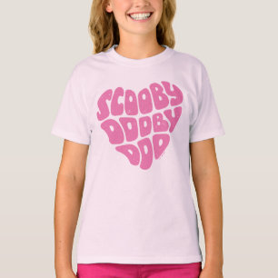 Scooby Dooby Doo Heart T Shirt