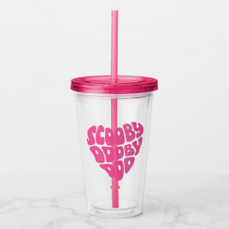 Scooby Dooby Doo Heart Take Away Mugg