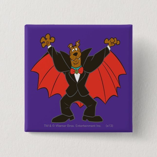 Scooby Dracula Knapp (Framsida)
