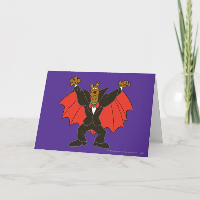 Scooby Dracula Kort (Framsida)