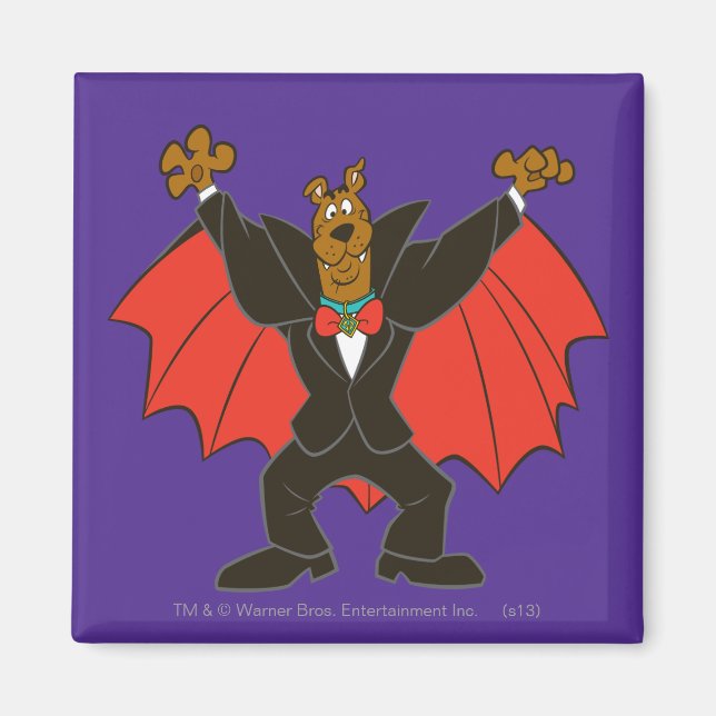 Scooby Dracula Magnet (Framsidan)