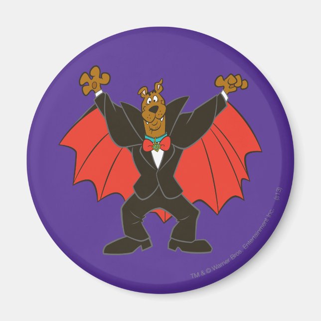 Scooby Dracula Magnet (Framsidan)