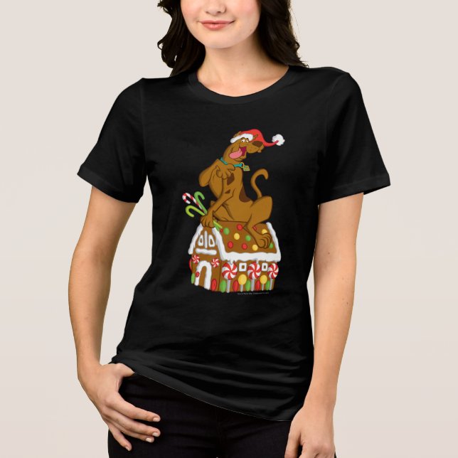 Scooby och Gingerbröd House Tee (Framsida)