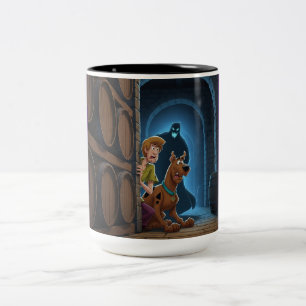 Scooby & Shaggy: Barrel of Frights Två-Tonad Mugg