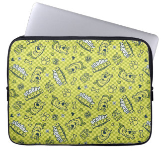 Scooby Snacks Galore Checker Mönster Laptop Fodral
