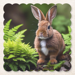 "Scooby the Dwarf Bunny: Lite Boll av Joy" Underlägg Papper