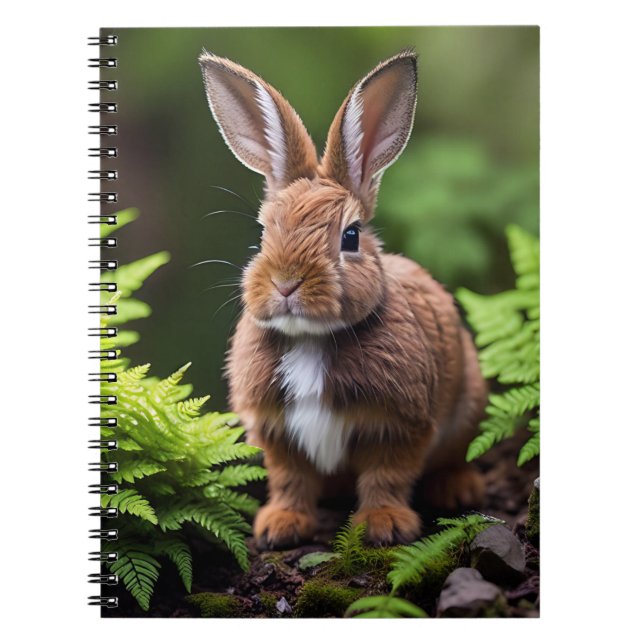 Scooby the Dwarf Bunny Rabbit, Notebook Anteckningsbok (Framsidan)