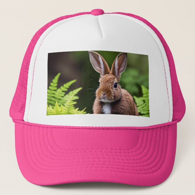 Scooby the Dwarf Bunny Rabbit, Truckers Hat Keps (Framsida)
