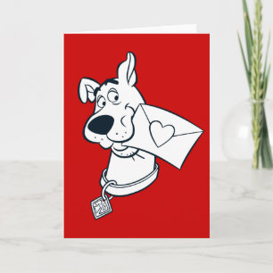 Scooby Valentindagen Helgkort