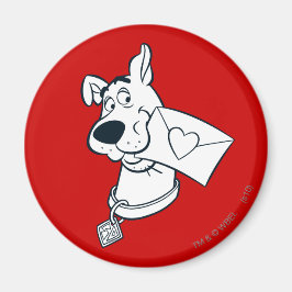 Scooby Valentindagen Magnet