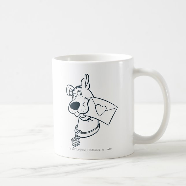 Scooby Valentine's Day Kaffemugg (Höger)