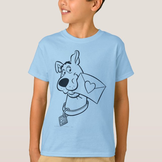 Scooby Valentine's Day Tee Shirt (Framsida)