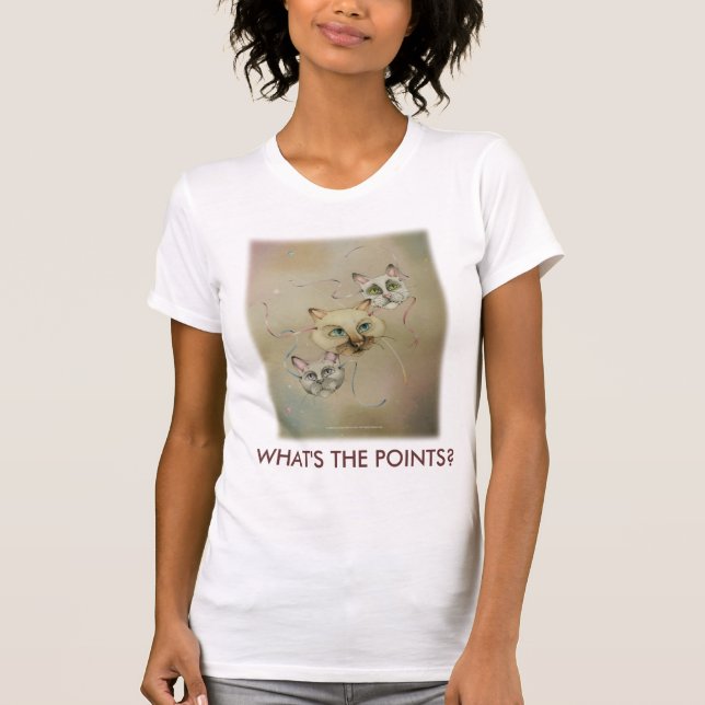Scoop Neck t-shirts - What'sThePoints (Framsida)