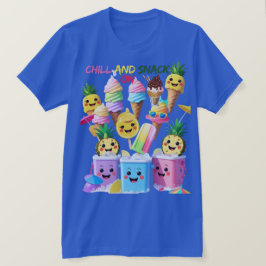 Scoop, Sip, Smile – Sommar-glädje T-shirt