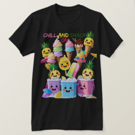 Scoop, Sip, Smile – Sommar-godis T-shirt