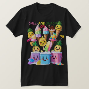 Scoop, Sip, Smile – Sommar-godis T-shirt