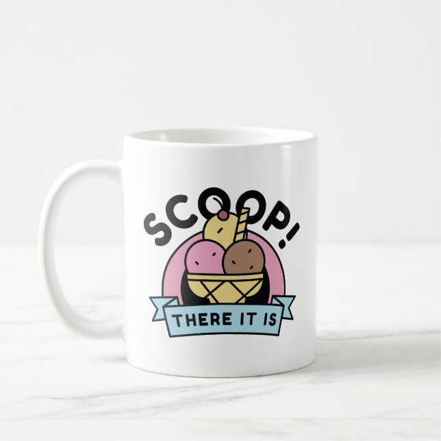 Scoop There It Is Kaffemugg (Vänster)