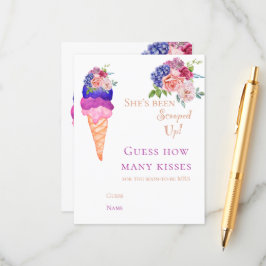 Scooped Roligt Gissningslek Glass Bröllopsfest Tilläggskort