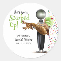 Scooped Up Chokladglass Bröllopsfest