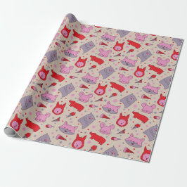 Scoops & Snoots festpappersduk  Presentpapper