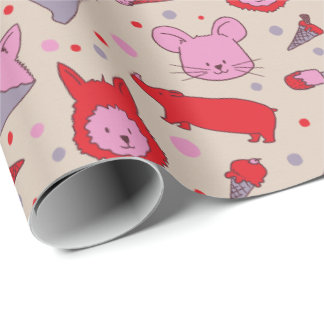 Scoops & Snoots festpappersduk Presentpapper