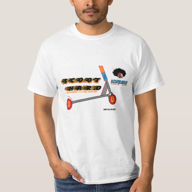 SCOOT denpro sparkcykeln Tee (Framsida)