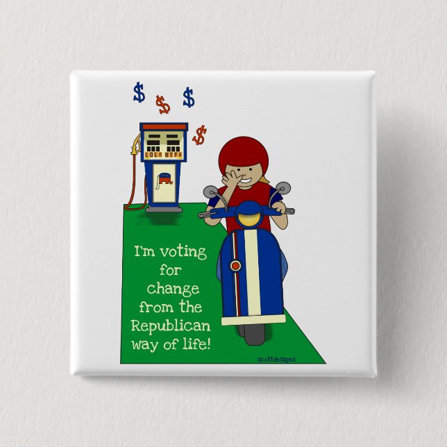 Scoot för att rösta knapp (Framsida)