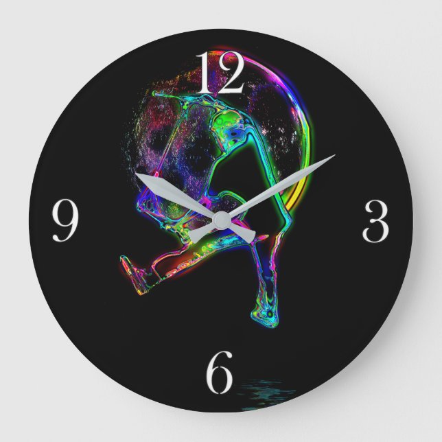 Scoot the Måne - Scooter Champ Stor Klocka (Framsida)