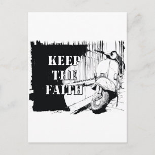 Scooter Behålla Faith Vykort
