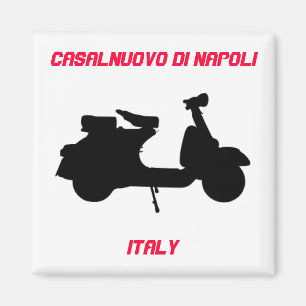 Scooter, Casalnuovo di Napoli, Italien Magnet
