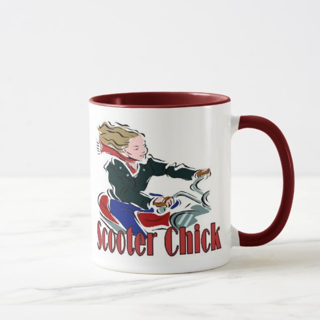 Scooter-Chick Mugg (Höger)