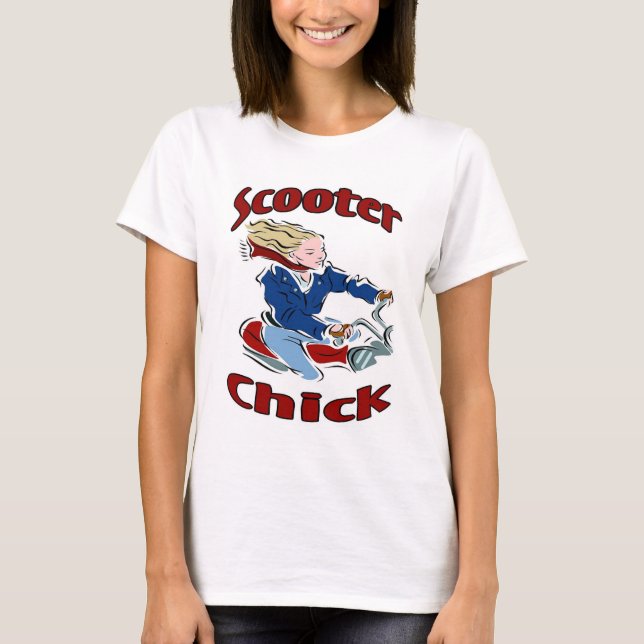 Scooter-Chick Tröja (Framsida)