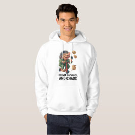 Scooter Delivery Troll - jag levererar kaos med bo Hoodie