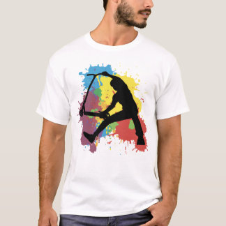 Scooter freestyle colorfull fingeravpip t shirt