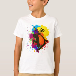 Scooter Freestyle colorfull trick T Shirt