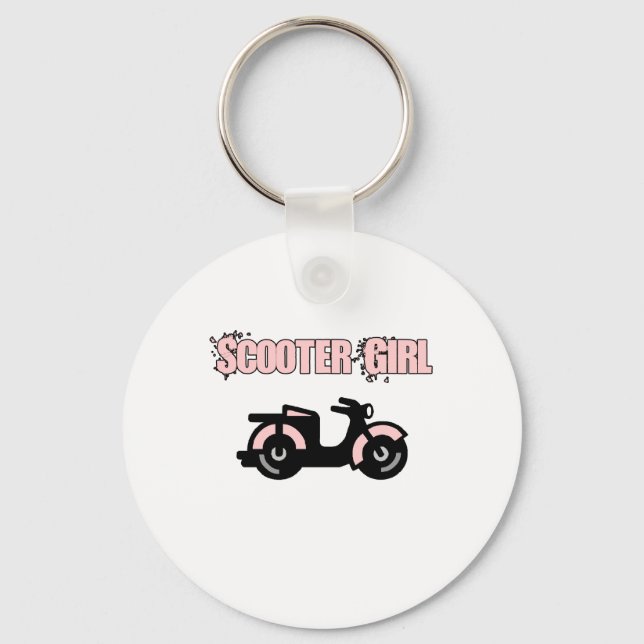 Scooter Girl Nyckelring (Framsida)