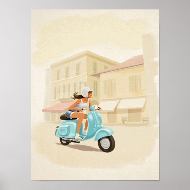 Scooter Girl Poster (Framsidan)
