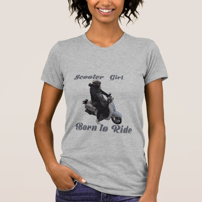 Scooter girl T-Shirt (Framsida)