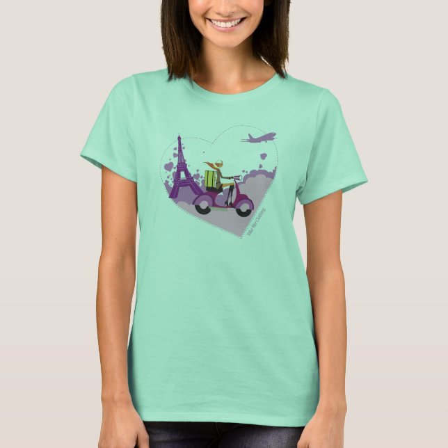 Scooter Girl T-shirt (Framsida)